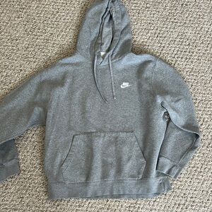 Nike Gray Fleece Hoodie